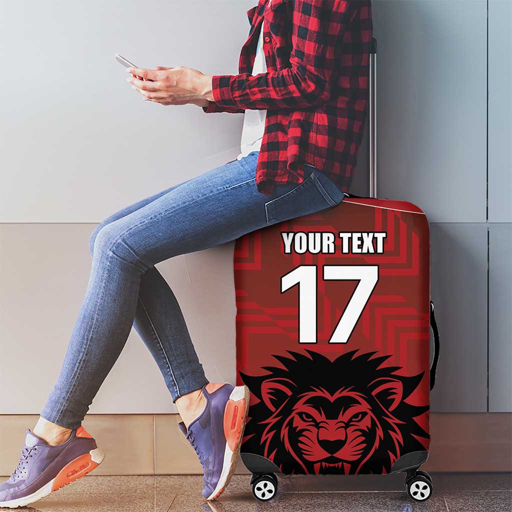 Czech Republic Football Custom Luggage Cover Sporty Style