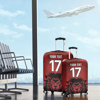 Czech Republic Football Custom Luggage Cover Sporty Style