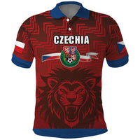 Czech Republic Football Custom Polo Shirt Sporty Style