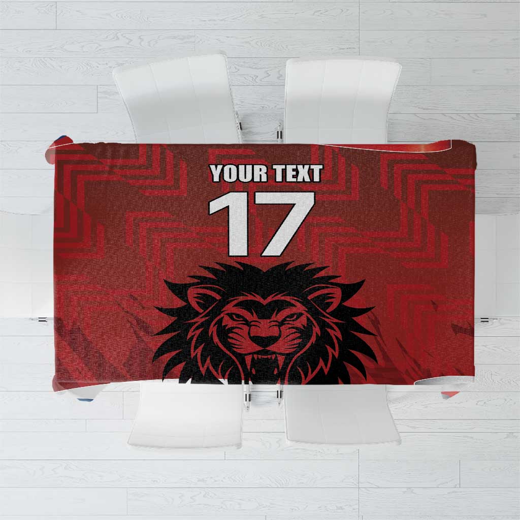 Czech Republic Football Custom Tablecloth Sporty Style LT17 - Wonder Print Shop