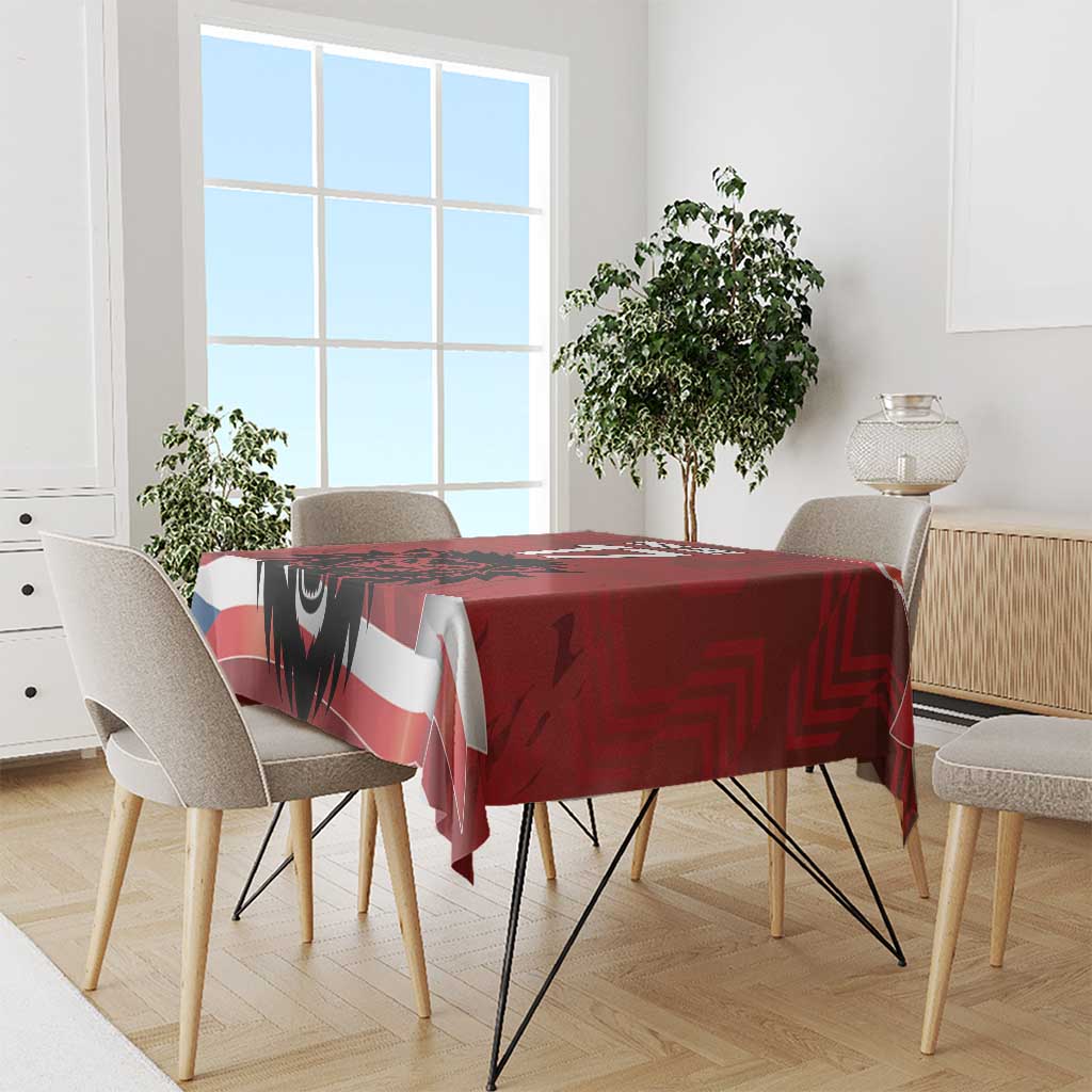 Czech Republic Football Custom Tablecloth Sporty Style LT17 - Wonder Print Shop