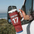 Czech Republic Football Custom Tumbler With Handle LT17 - Wonder Print Shop