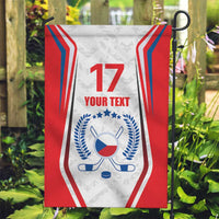 Czech Republic Ice Hockey Custom Garden Flag Flag Style