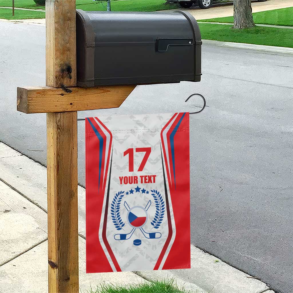 Czech Republic Ice Hockey Custom Garden Flag Flag Style