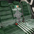 Personalized Celtic Cross Shamrock Ireland Back Car Seat Cover Celtic Knot with Shamrock