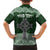 Personalized Celtic Cross Shamrock Ireland Kid Hawaiian Shirt Celtic Knot with Shamrock