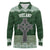 Personalized Celtic Cross Shamrock Ireland Long Sleeve Polo Shirt Celtic Knot with Shamrock