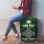 Personalized Celtic Cross Shamrock Ireland Luggage Cover Celtic Knot with Shamrock