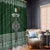 Personalized Celtic Cross Shamrock Ireland Window Curtain Celtic Knot with Shamrock