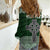 Personalized Celtic Cross Shamrock Ireland Women Casual Shirt Celtic Knot with Shamrock