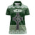 Personalized Celtic Cross Shamrock Ireland Women Polo Shirt Celtic Knot with Shamrock
