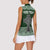 Personalized Celtic Cross Shamrock Ireland Women Sleeveless Polo Shirt Celtic Knot with Shamrock