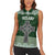 Personalized Celtic Cross Shamrock Ireland Women Sleeveless Polo Shirt Celtic Knot with Shamrock
