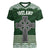 Personalized Celtic Cross Shamrock Ireland Women V-Neck T-Shirt Celtic Knot with Shamrock