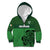 Custom Ireland Football Kid Hoodie Celtic Knot with Shamrock