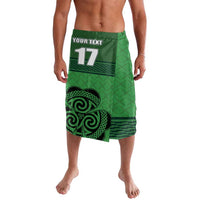 Custom Ireland Football Lavalava Celtic Knot with Shamrock