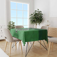 Custom Ireland Football Tablecloth Celtic Knot with Shamrock