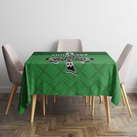 Custom Ireland Football Tablecloth Celtic Knot with Shamrock