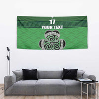 Custom Ireland Football Tapestry Celtic Knot with Shamrock