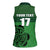 Custom Ireland Football Women Sleeveless Polo Shirt Celtic Knot with Shamrock
