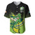 Custom Ireland Rugby Go Champions Baseball Jersey Irish Shamrock