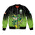 Custom Ireland Rugby Go Champions Bomber Jacket Irish Shamrock