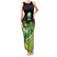 Custom Ireland Rugby Go Champions Family Matching Tank Maxi Dress and Hawaiian Shirt Irish Shamrock