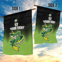 Custom Ireland Rugby Go Champions Garden Flag Irish Shamrock