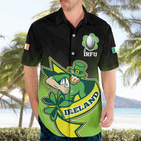 Custom Ireland Rugby Go Champions Hawaiian Shirt Irish Shamrock