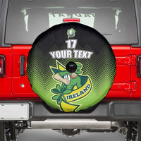 Custom Ireland Rugby Go Champions Spare Tire Cover Irish Shamrock