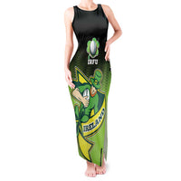 Custom Ireland Rugby Go Champions Tank Maxi Dress Irish Shamrock