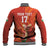 Custom Wales Football Go Champions Baseball Jacket Cymru am byth Red Style