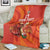 Custom Wales Football Go Champions Blanket Cymru am byth Red Style