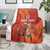 Custom Wales Football Go Champions Blanket Cymru am byth Red Style