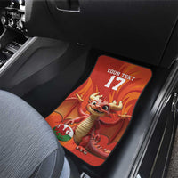Custom Wales Football Go Champions Car Mats Cymru am byth Red Style