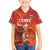 Custom Wales Football Go Champions Kid Hawaiian Shirt Cymru am byth Red Style