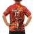 Custom Wales Football Go Champions Kid Hawaiian Shirt Cymru am byth Red Style