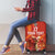 Custom Wales Football Go Champions Luggage Cover Cymru am byth Red Style