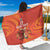 Custom Wales Football Go Champions Sarong Cymru am byth Red Style