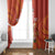 Custom Wales Football Go Champions Window Curtain Cymru am byth Red Style