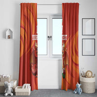 Custom Wales Football Go Champions Window Curtain Cymru am byth Red Style