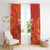 Custom Wales Football Go Champions Window Curtain Cymru am byth Red Style