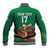 Custom Wales Football Go Champions Baseball Jacket Cymru am byth Green Style