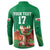 Custom Wales Football Go Champions Button Sweatshirt Cymru am byth Green Style