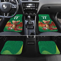 Custom Wales Football Go Champions Car Mats Cymru am byth Green Style