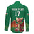 Custom Wales Football Go Champions Family Matching Off Shoulder Maxi Dress and Hawaiian Shirt Cymru am byth Green Style