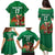 Custom Wales Football Go Champions Family Matching Puletasi and Hawaiian Shirt Cymru am byth Green Style