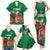 Custom Wales Football Go Champions Family Matching Tank Maxi Dress and Hawaiian Shirt Cymru am byth Green Style