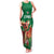 Custom Wales Football Go Champions Family Matching Tank Maxi Dress and Hawaiian Shirt Cymru am byth Green Style