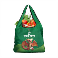 Custom Wales Football Go Champions Grocery Bag Cymru am byth Green Style